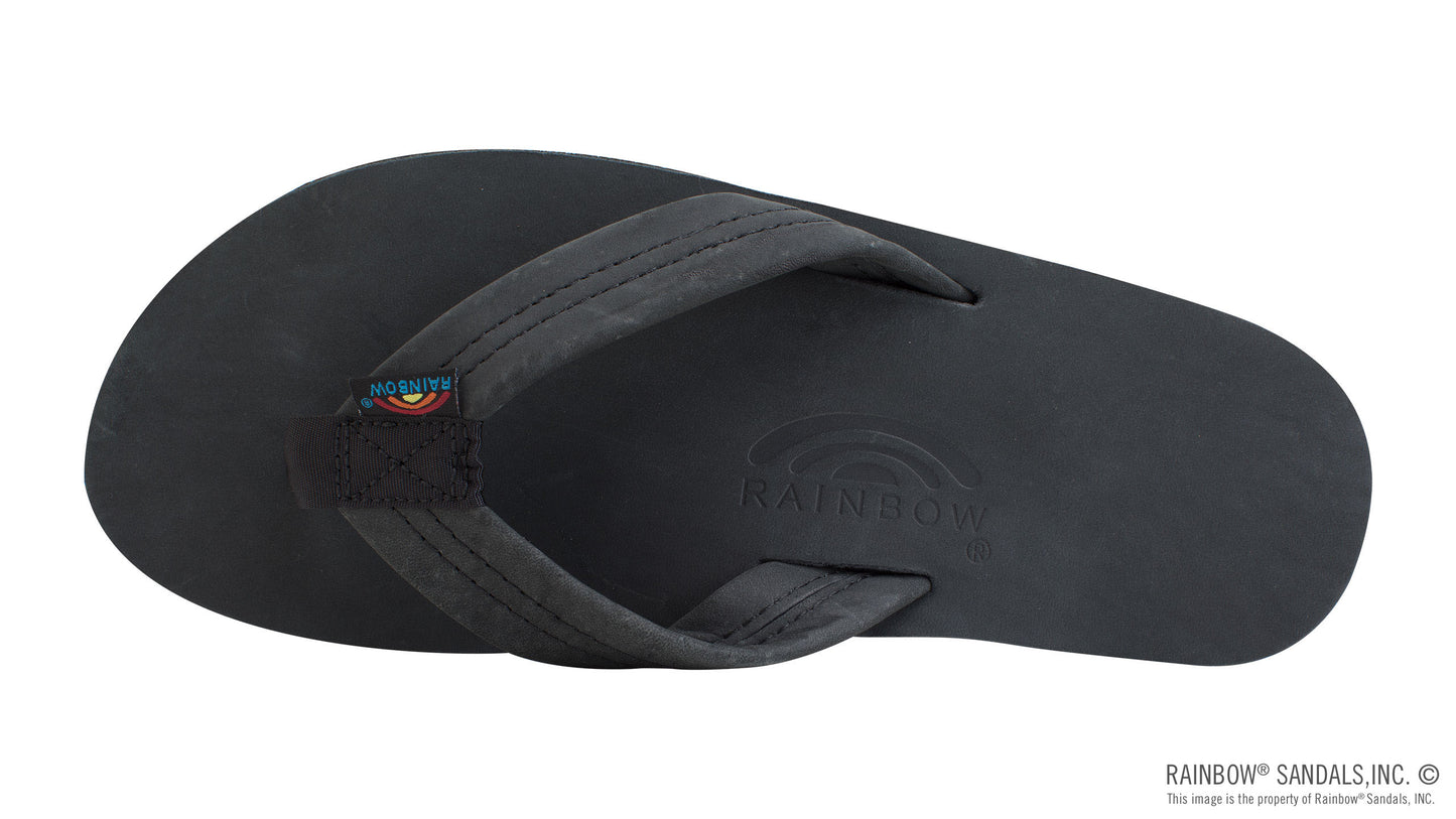 Rainbow Double Layer Premier Leather Black