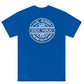 Sexwax Pinstripe Tee Cobalt Blue