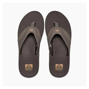 Reef Men's Fanning Sandal | Dark Brown