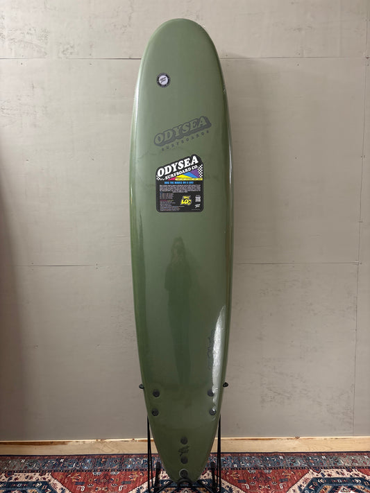 Catch Surf Odysea Log 8'0" X 23" X 3.75" | 86L | Soft Surfboard - Military Green