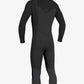 O'Neill Hyperfreak 5/4MM + Chestzip w/Hood