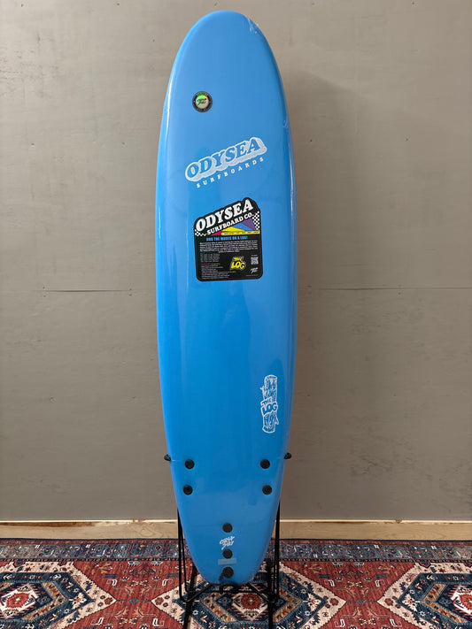 Catch Surf Odysea Log 7'0" X 22" X 3.125" | 72L | Soft Surfboard - Blue