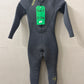USED Youth 5/4MM Axis Backzip Wetsuit - Size 8 (4'4"–4'7" | 60–75 LBS) - Needs Repair