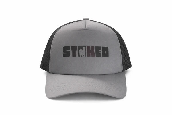 Ossies Stoked Hat Black Grey