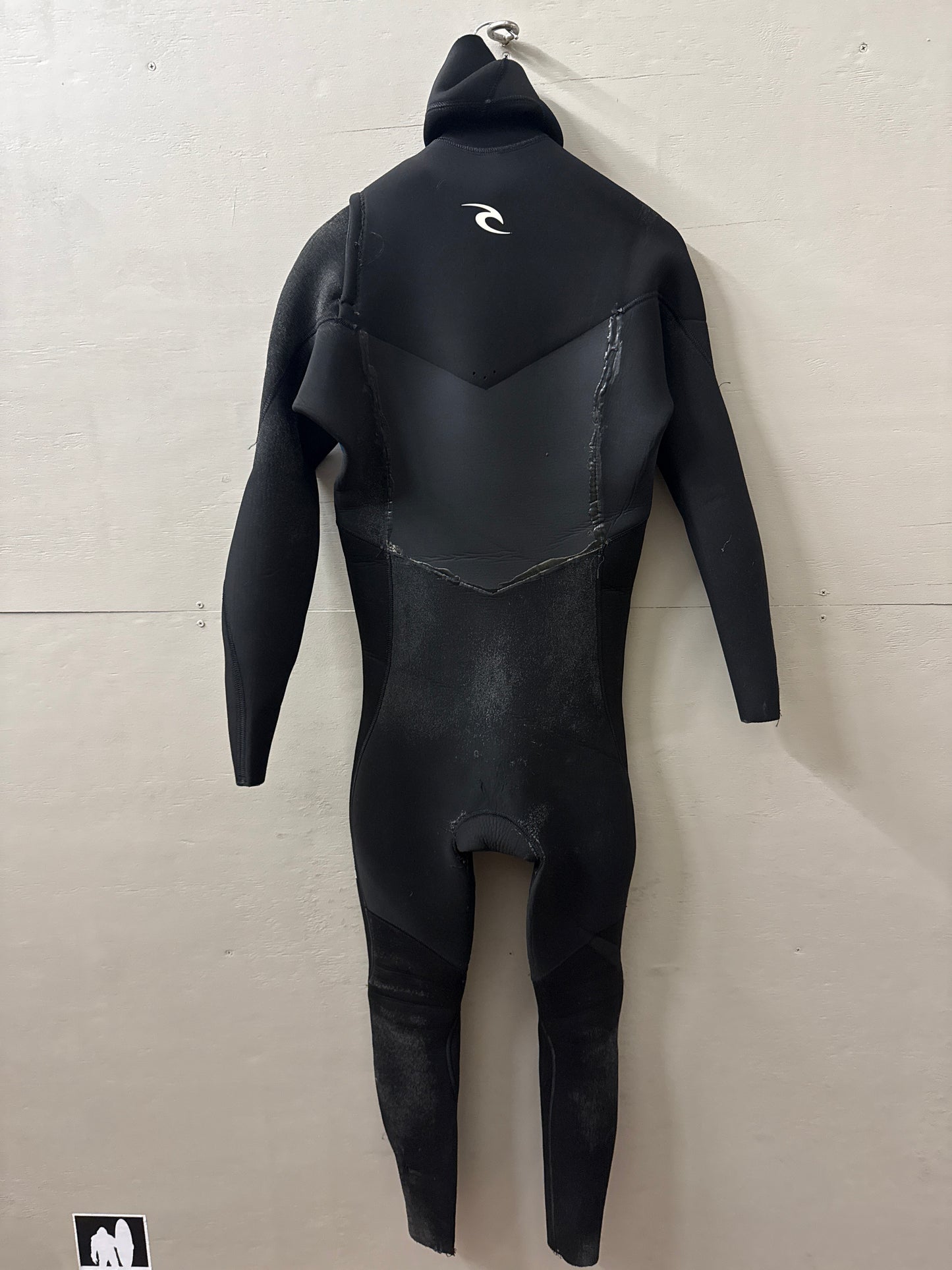 USED Mens 5/4MM Rip Curl Dawn Patrol Wetsuit - Size LT (6'0"-6'2" | 180-200 lbs) - Fair