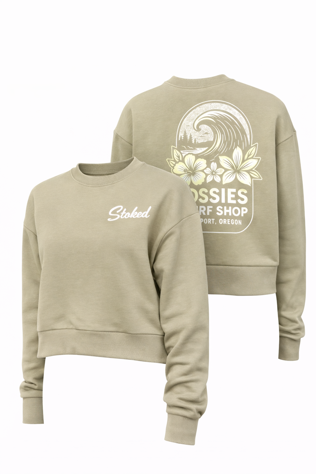 Ossies Women NW Wave Crewneck
