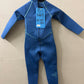 USED Youth 3MM Xcel Axis Backzip Wetsuit - Size 4 (3'10"–4'1" | 40–55 LBS) - Good