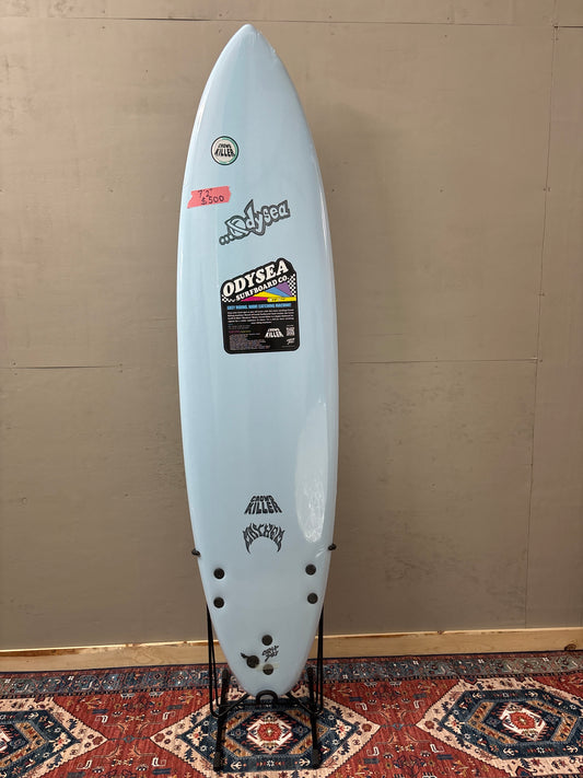 Catch Surf Crowd Killer 7'2" X 21.75" X 3" | 53L | Soft Surfboard - Blue