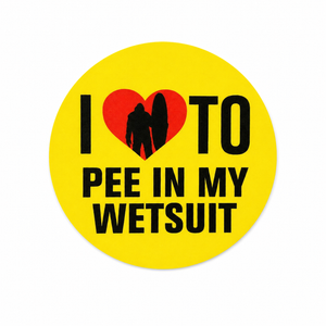 I Love To Pee 4" Sticker