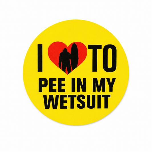 I Love To Pee 4" Sticker