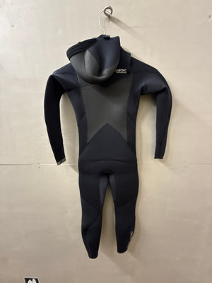 Used Youth 5/4MM Billabong Absolute Comp Hooded Wetsuit - Size 10 (4'7"–4'10" | 75–90 lbs) - Fair
