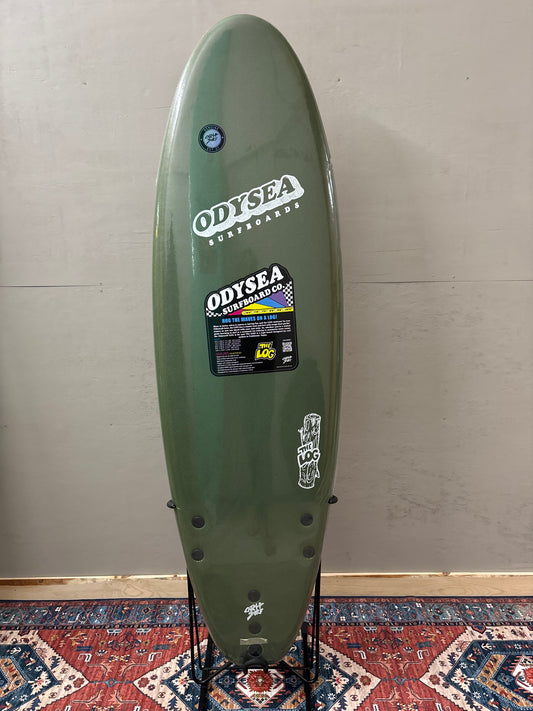Catch Surf Odysea Log 6'0" X 22" X 3.125" | 57L | Soft Surfboard - Military Green