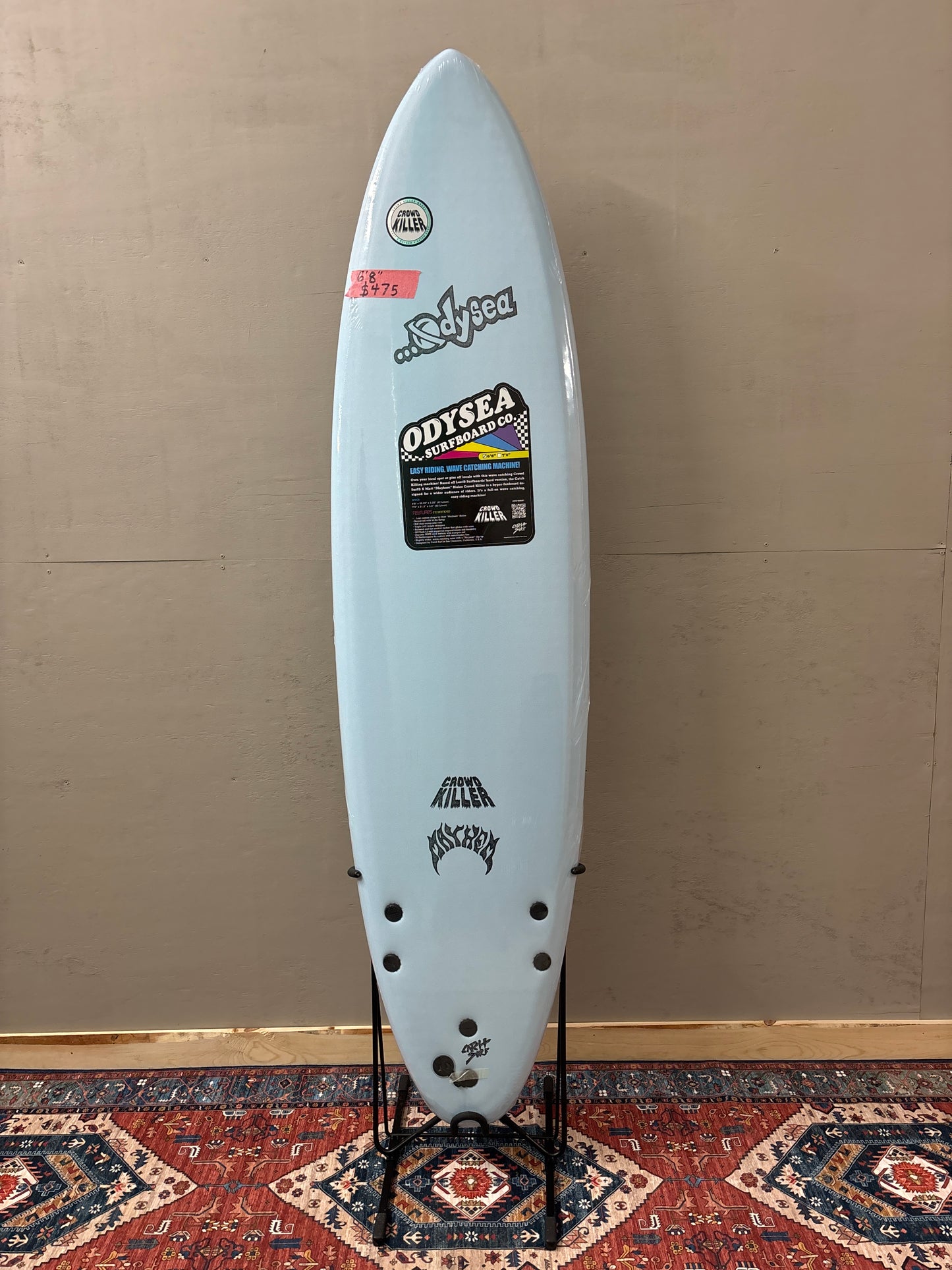 Catch Surf Crowd Killer 6'8" X 20.25" X 3.25" | 47L | Soft Surfboard - Midnight Blue