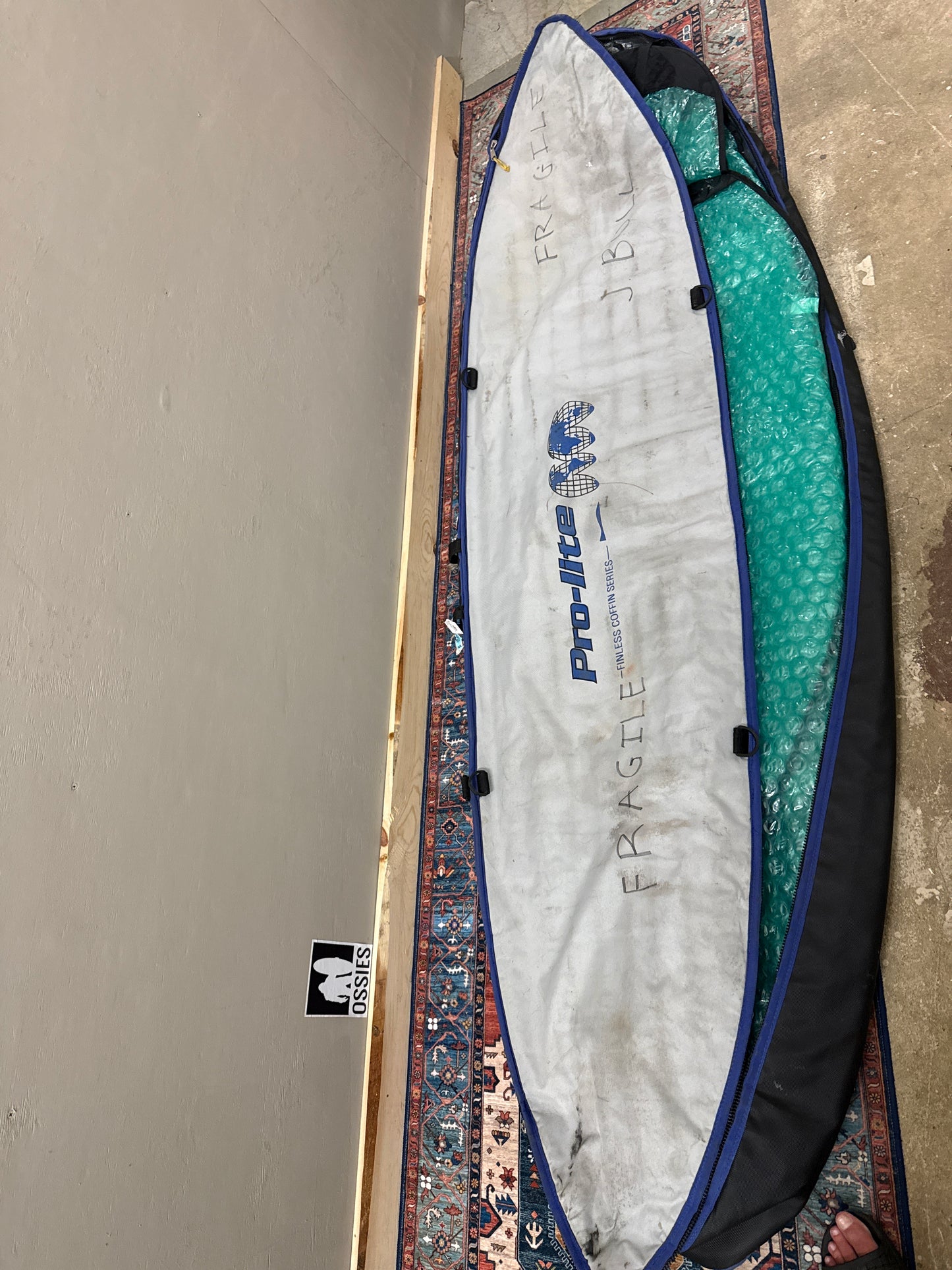 Used Prolite Travel Bag 7FT Holds 2-3 Boards