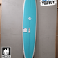 Torq Longboard 9'6" X 23 ¹/₂" X 3 ¹/₄" | 88L | Surfboard - Turquoise Deck
