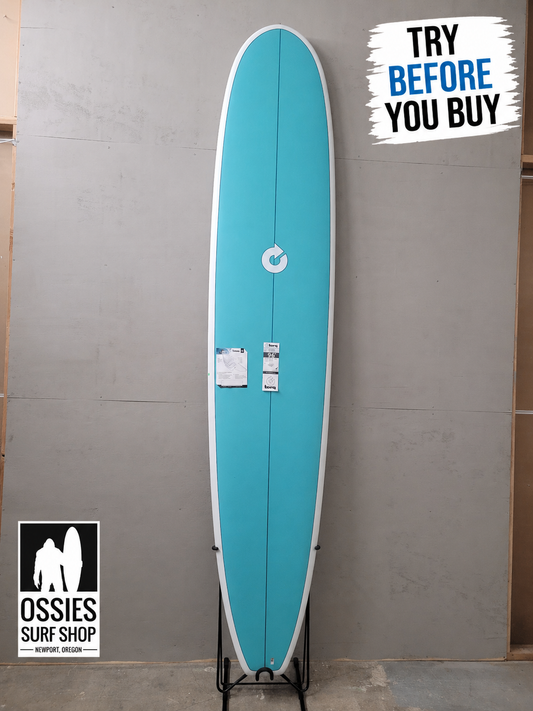 Torq Longboard 9'6" X 23 ¹/₂" X 3 ¹/₄" | 88L | Surfboard - Turquoise Deck