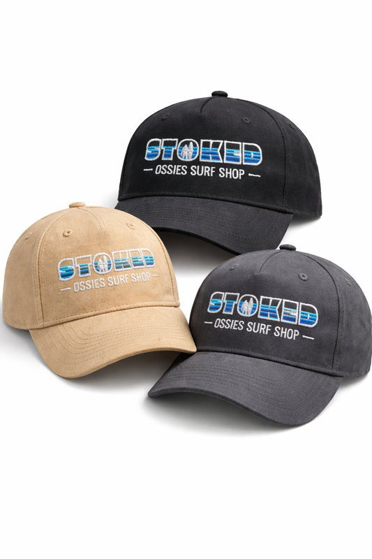 Ossies Stoked 3 Color Hat