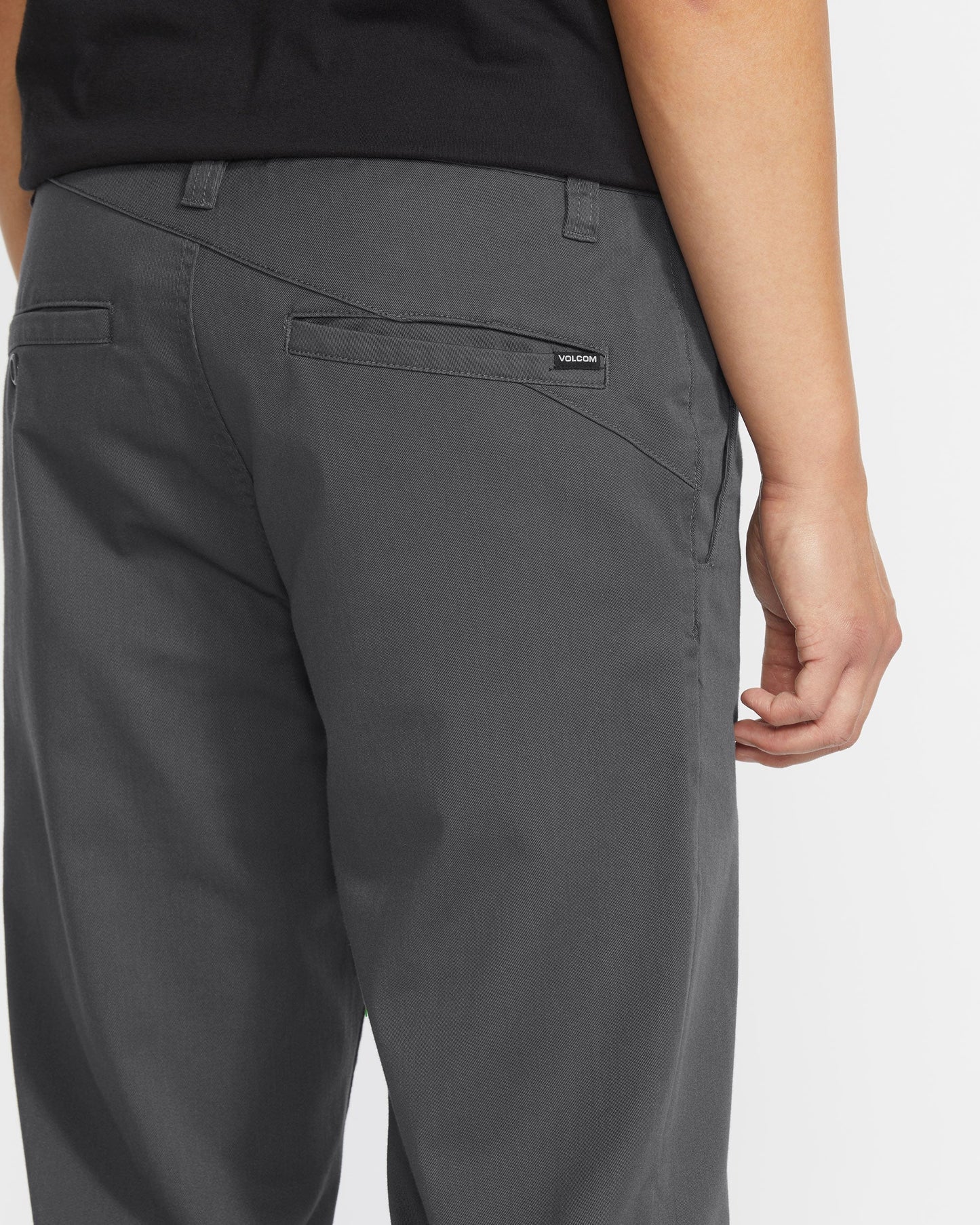 Volcom Frickin Modern Stretch Pants Heather Charcoal