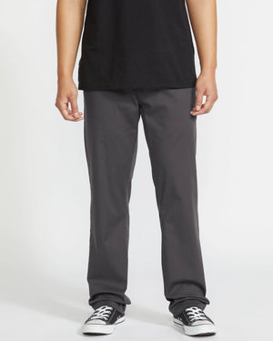 Volcom Frickin Modern Stretch Pants Heather Charcoal