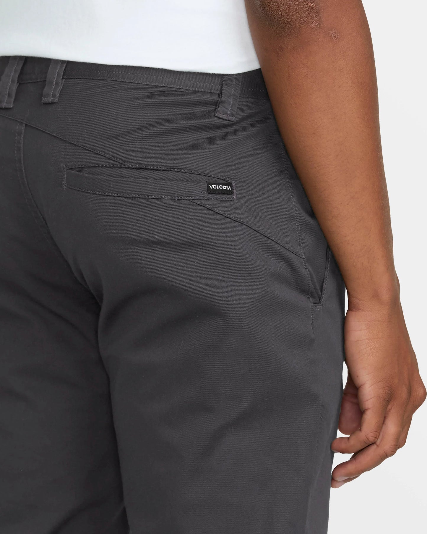 Volcom Frickin Modern Stretch Pants Charcoal