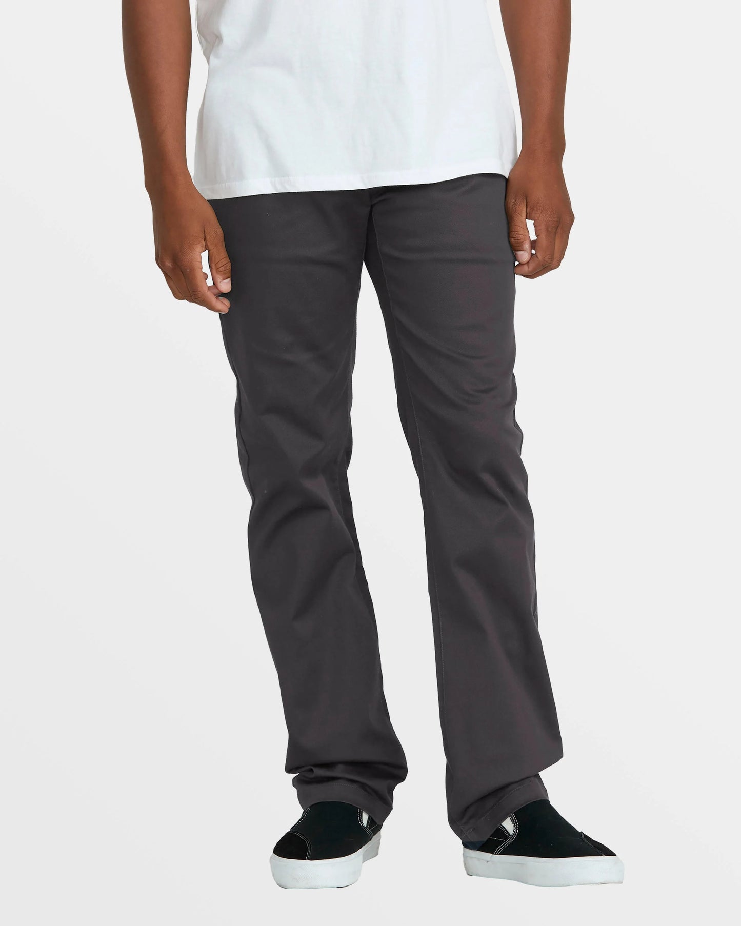 Volcom Frickin Modern Stretch Pants Charcoal