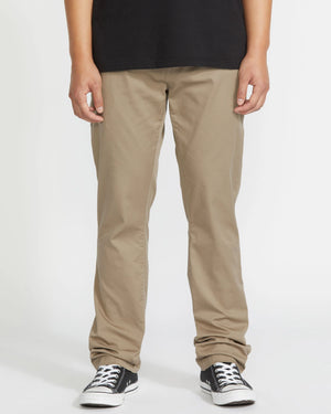 Volcom Frickin Modern Stretch Pants Khaki