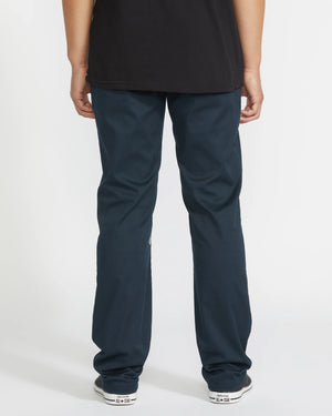 Volcom Frickin Modern Stretch Pants Dark Navy