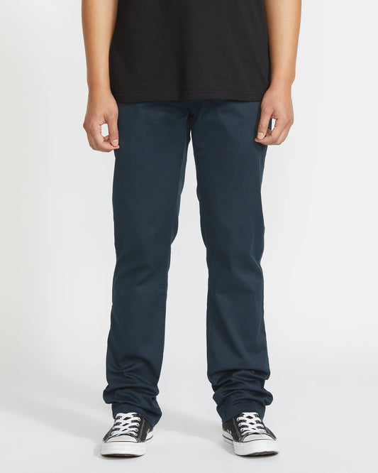Volcom Frickin Modern Stretch Pants Dark Navy