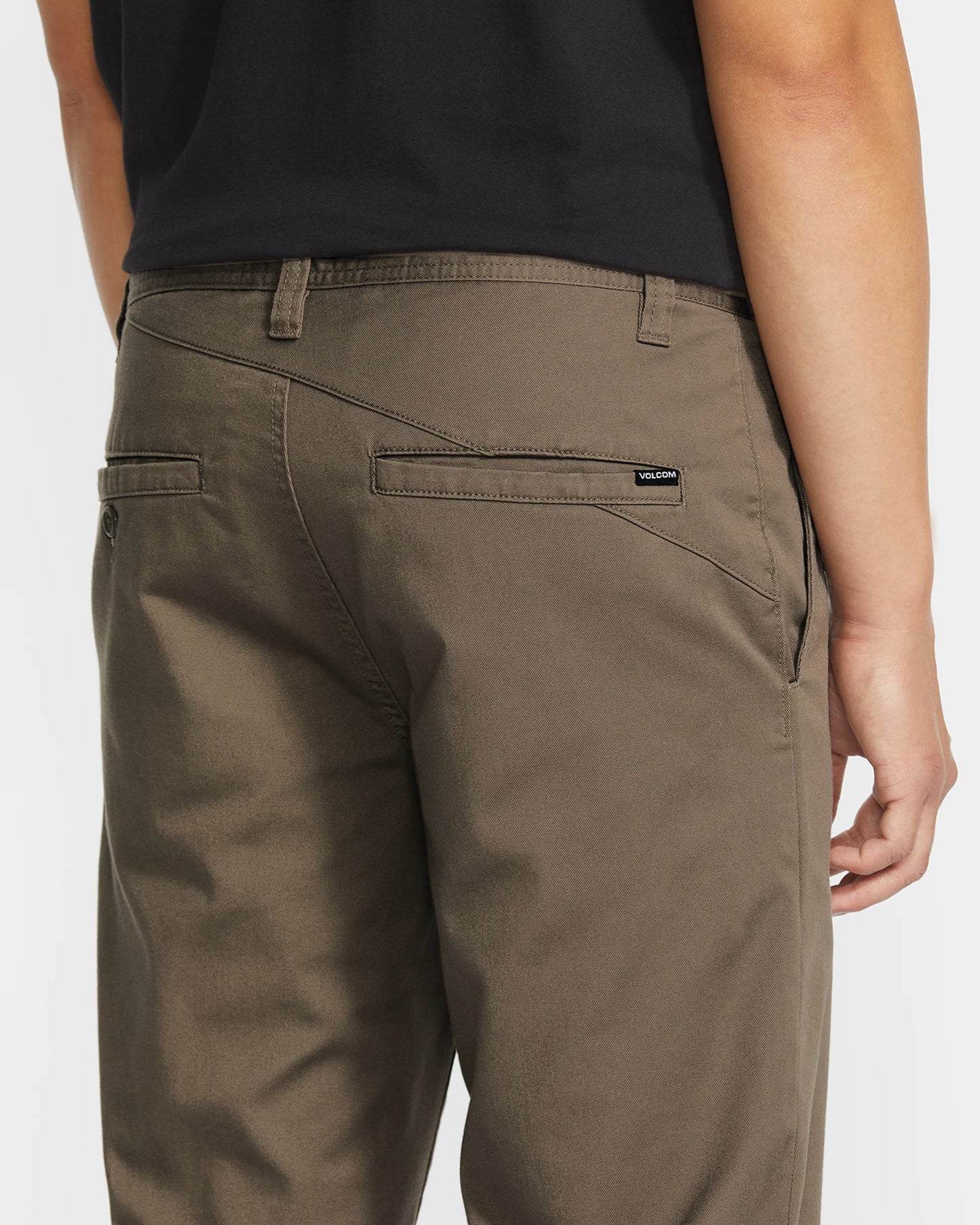 Volcom Frickin Modern Stretch Pants Mushroom