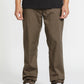Volcom Frickin Modern Stretch Pants Mushroom
