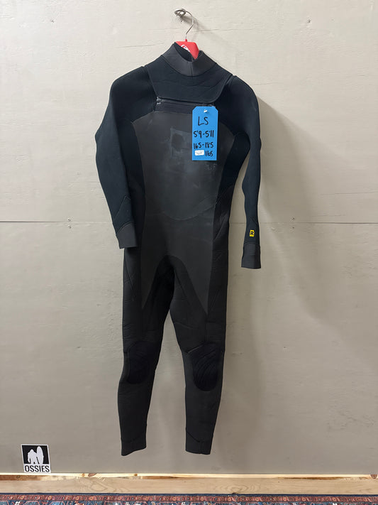 USED Men's 4/3MM Patagonia Wetsuit - Size LS (5'9"-5'11" | 165-185 lbs) - Fair