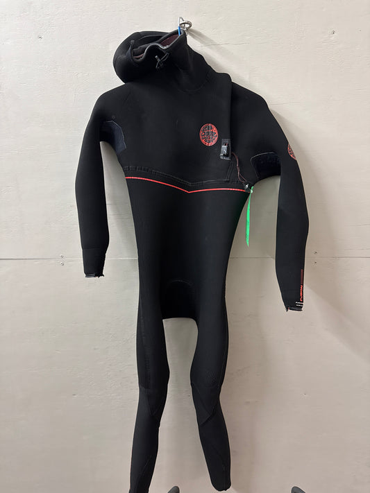 USED Men's 5/4MM Rip Curl Flashbomb Fusion Wetsuit - Size M (5'9"-5'11" | 155-170 lbs) - Fair
