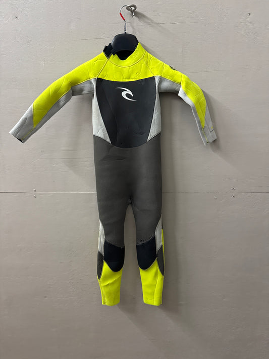 USED Youth 8 Rip Curl 3/2MM Rip Curl E Bomb Wetsuit - Size 8 (4'4"–4'7" | 60–75 lbs) - Fair