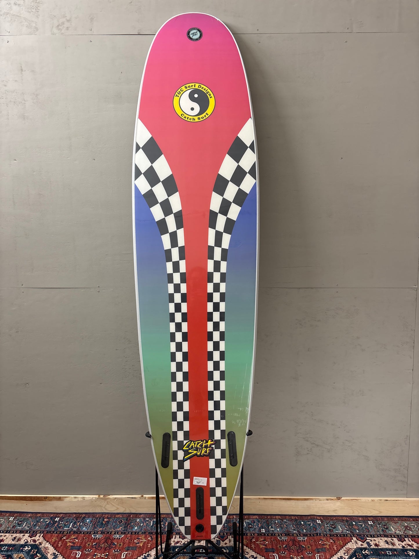 Catch Surf Odysea Log T & C 8'0" X 23" X 3 ³/₈" | 86L | Soft Surfboard - Cool Grey