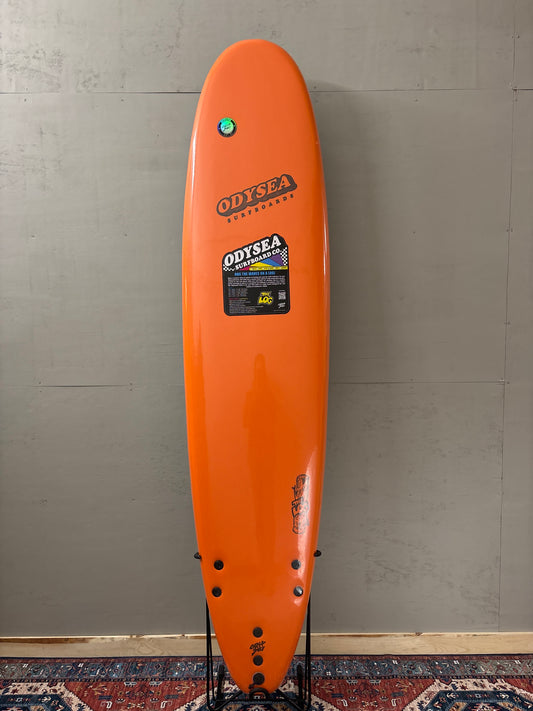 Catch Surf Odysea Log 8'0" X 23" X 3.75" | 86L | Soft Surfboard - Orange