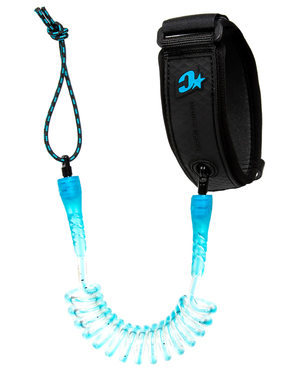 Creautres of Leisure Bicep Bodyboard Leash Cyan Speckle