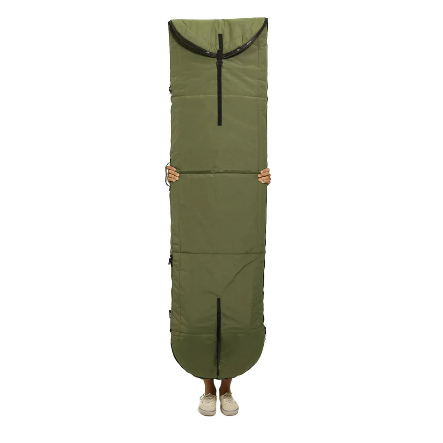 FARO Padded Day / Travel Surfboard Bag Olive