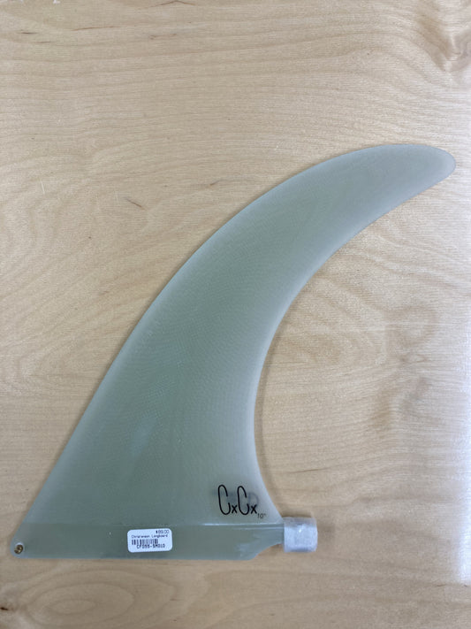 Christenson Longboard Rake Fin Clear 10