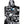 Grom Poncho Black White