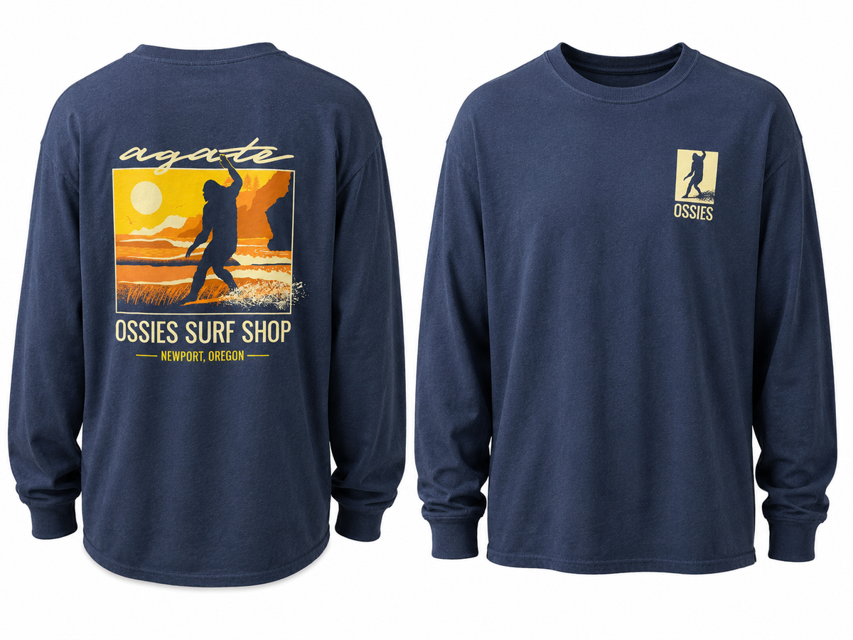 Agate Sunset Longsleeve Tee Navy