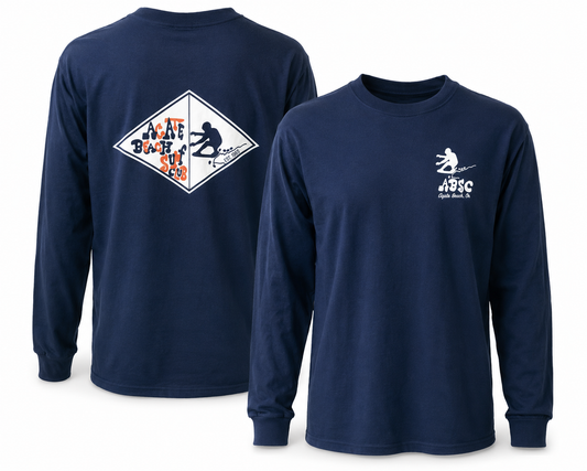 1964 Agate Beach Surf Club Tee L/S