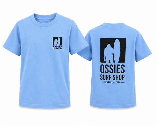 Lil Squatch Tee Carolina Blue