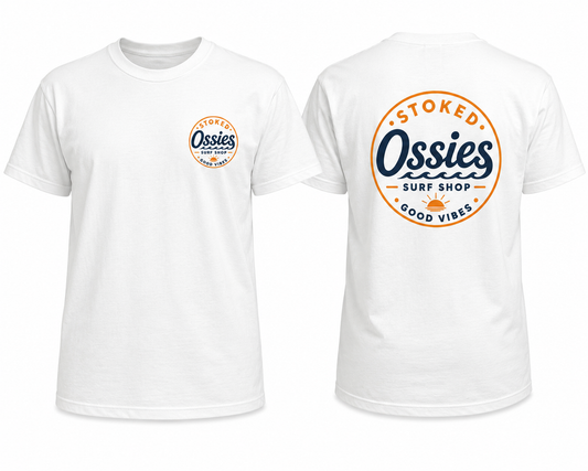 Good Vibes Tee White
