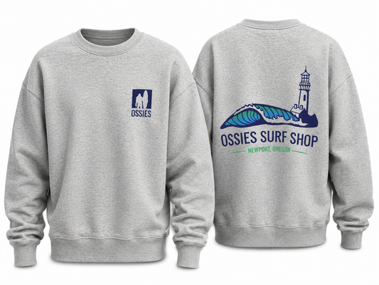 Lighthouse Crewneck Light Grey