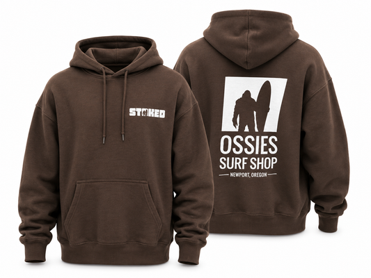 Sasquatch Hoodie Brown