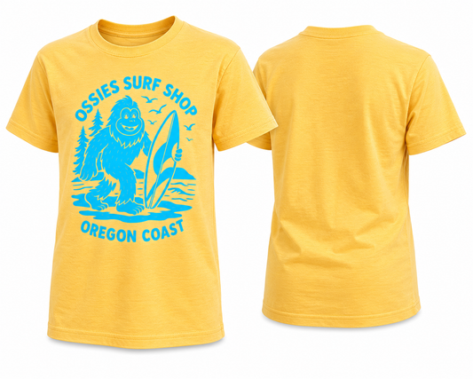 Kids Sasquatch Tee Yellow