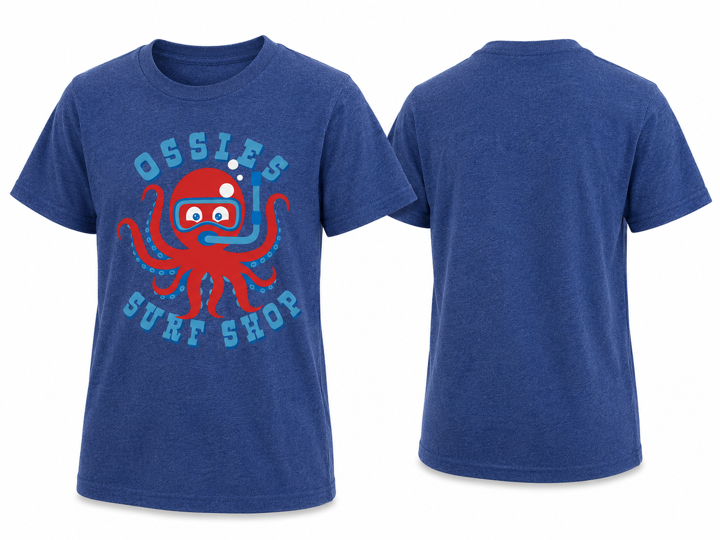 Youth Ocotpus Scuba Tee Navy