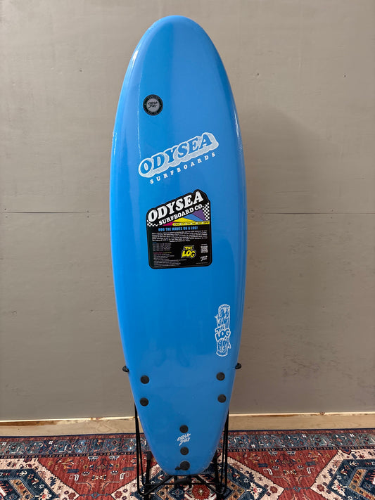 Catch Surf Odysea Log 6'0" X 22" X 3.125" | 57L | Soft Surfboard - Blue