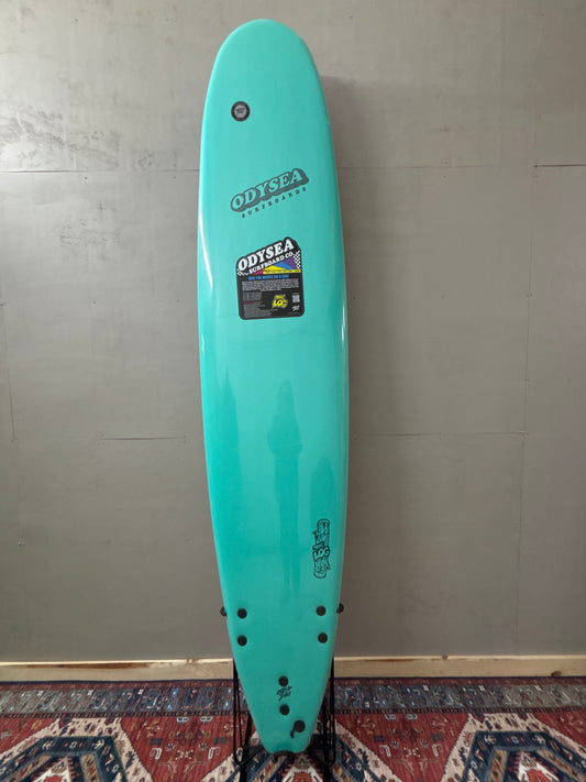 Catch Surf Odysea Log 9'0" X 24" X 3.5" | 98L | Soft Surfboard - Sea Green