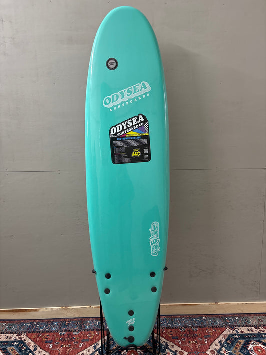 Catch Surf Odysea Log 7'0" X 22" X 3.125" | 72L | Soft Surfboard - Turquoise